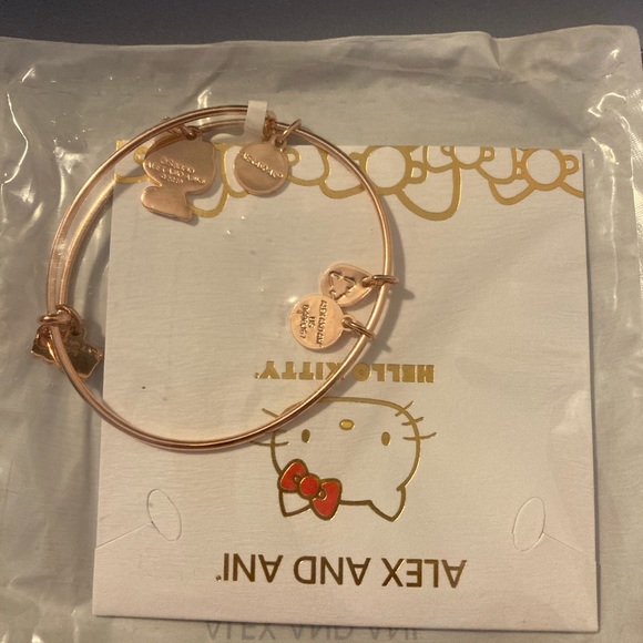 Alex and Ani Hello Kitty Charm Bangle Rose Gold - Picture 4 of 4
